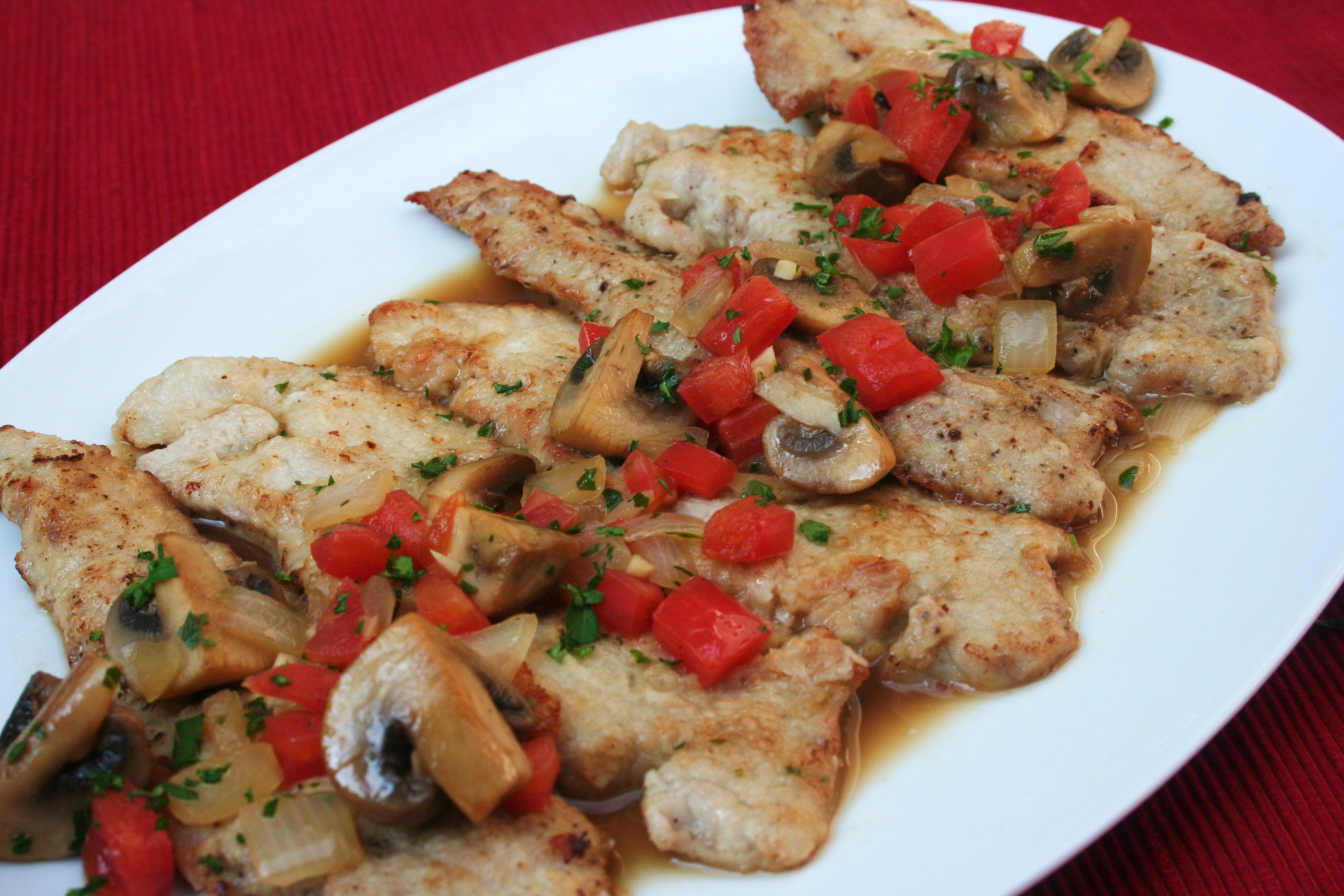 Veal Marsala
&ndash; Anolon