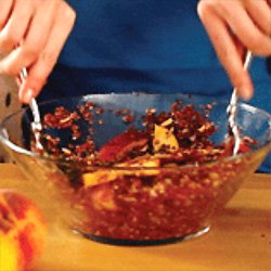 Red Quinoa with Peaches & Almonds – Anolon