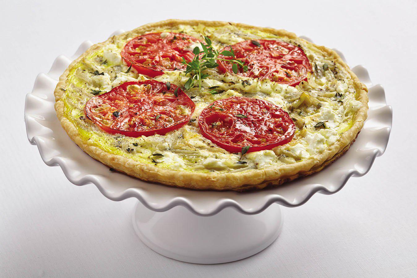 Caramelized Onion and Goat Cheese Tart – Anolon