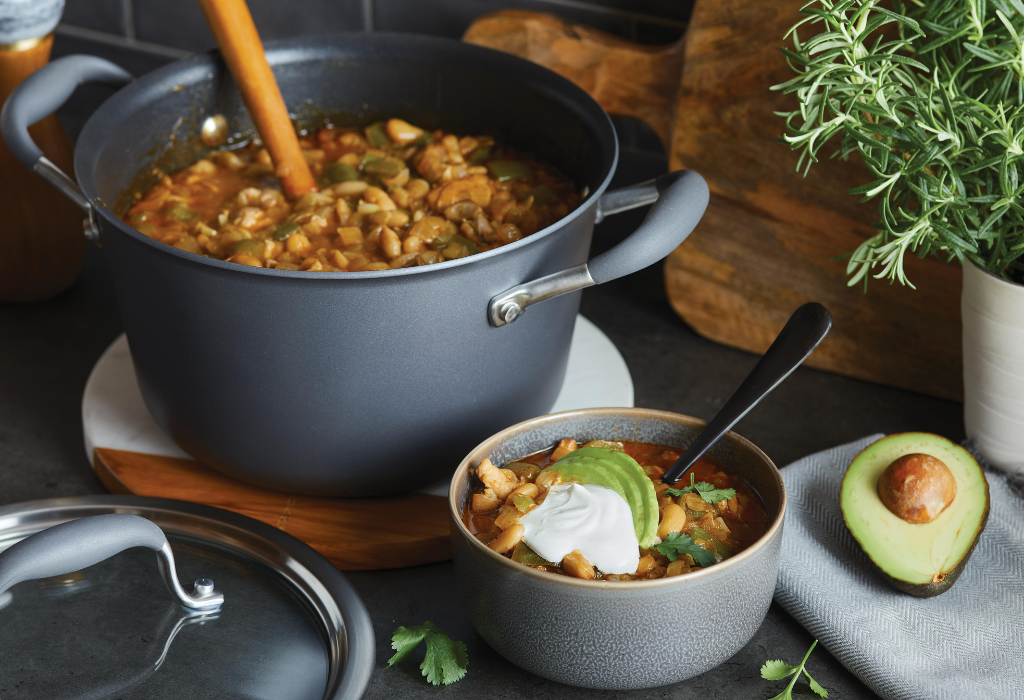 Chicken and White Bean Chili - Anolon Cookware