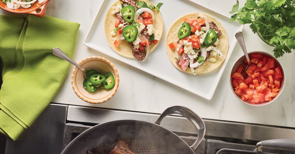 Skirt Steak Tacos - Anolon Cookware