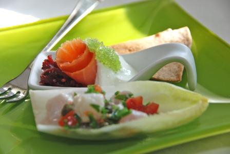 Ceviche in Endive Cups – Anolon