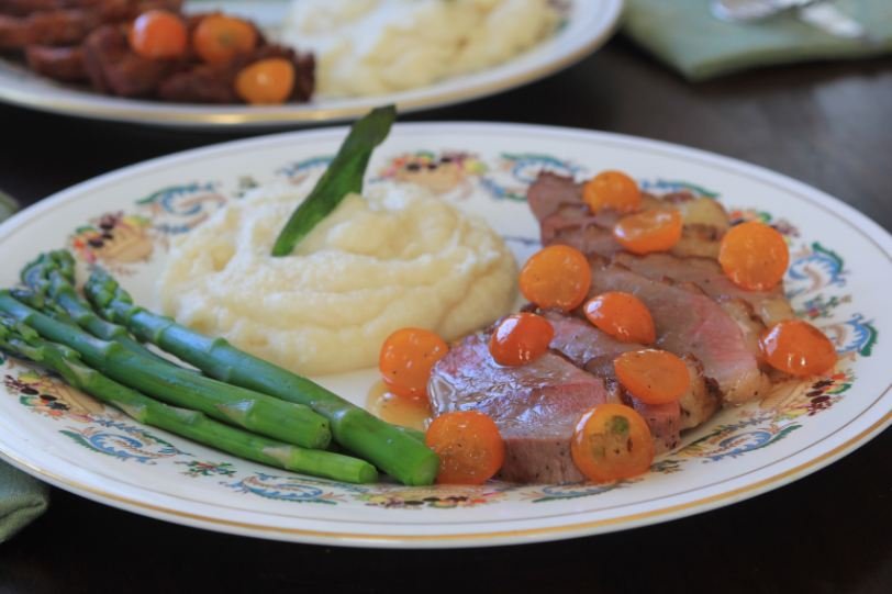 Pan-Seared Duck Breasts with Spiced Candied Kumquat Sauce