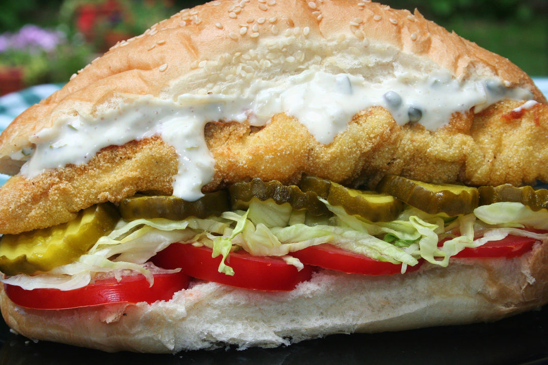 Crispy Catfish Po’Boys