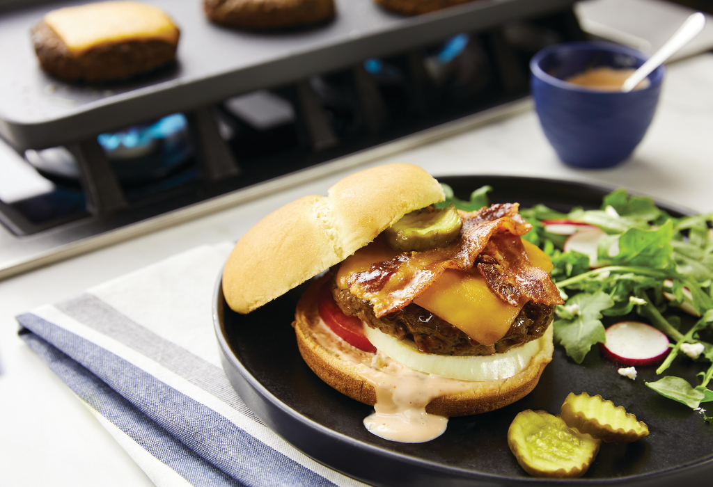 Soda Fountain Bacon Cheeseburger