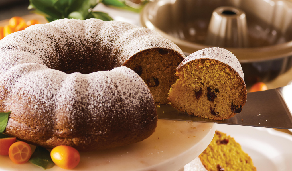 CranOrange Bundt Cake