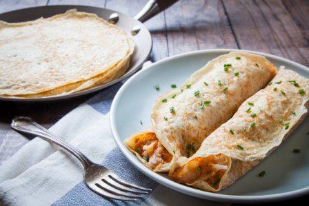 Lobster Newburg Crepes