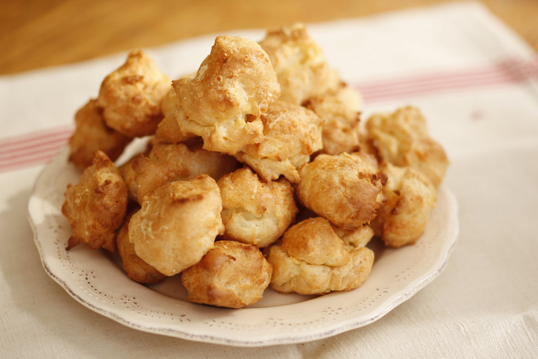 Gougeres with Parmesan Cheese