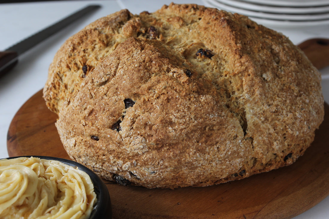 Irish Soda Bread with Maple Butter