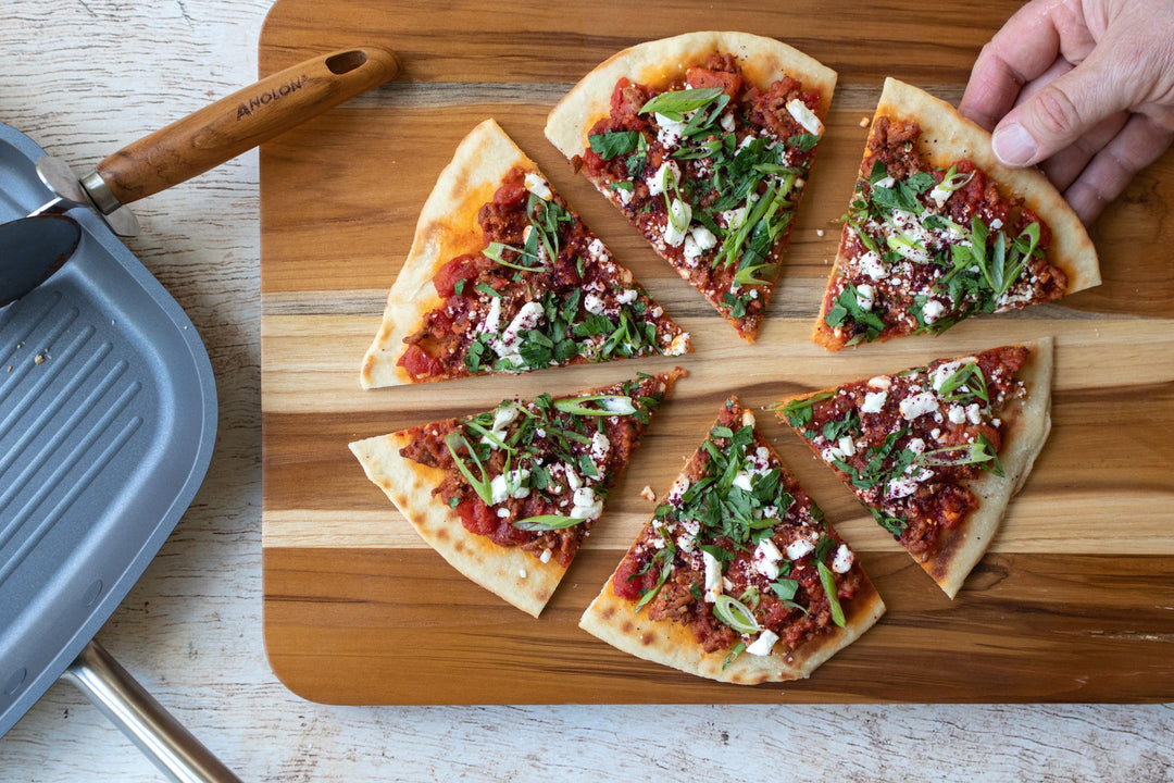 Middle Eastern-Inspired Lamb Pizza