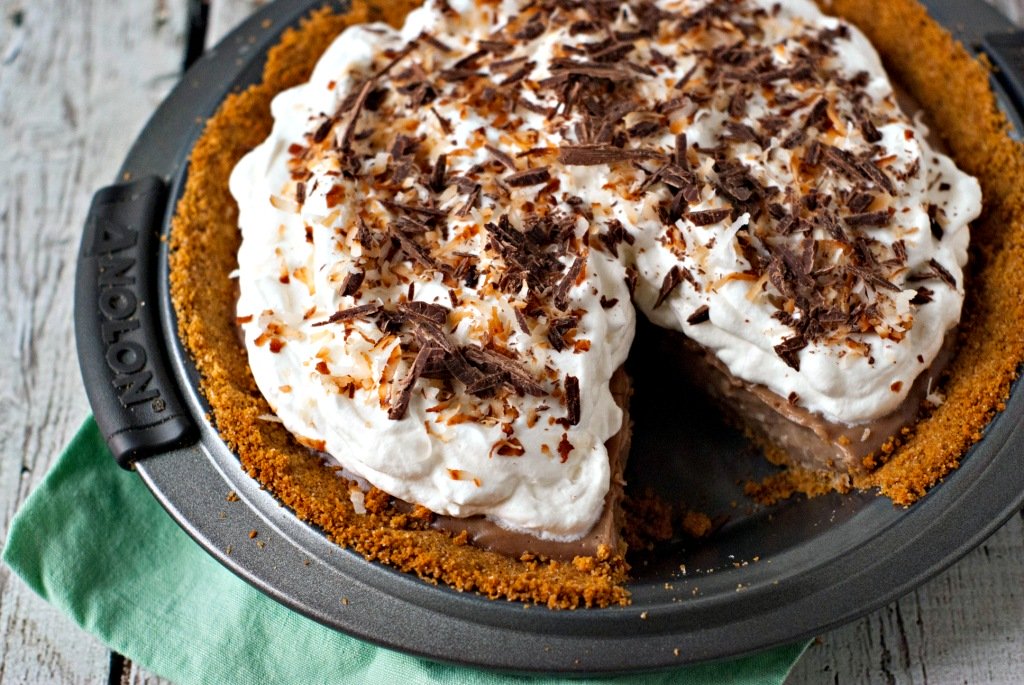 Milk Chocolate Coconut Cream Pie