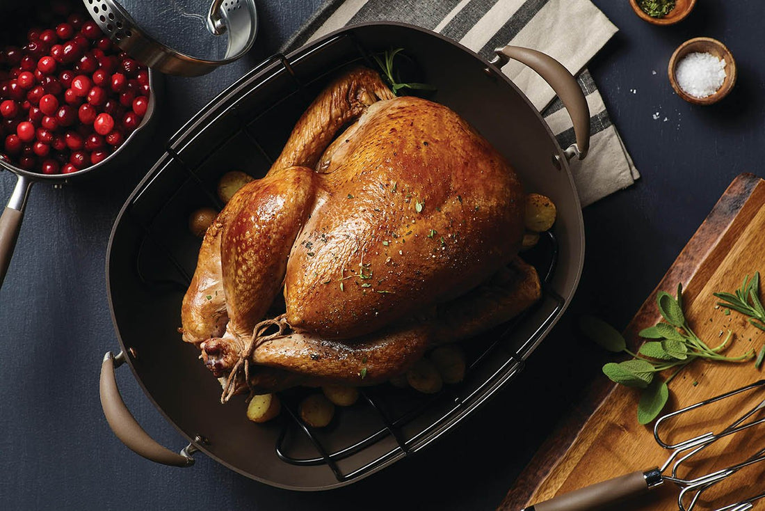 Herb Rubbed Roasted Turkey