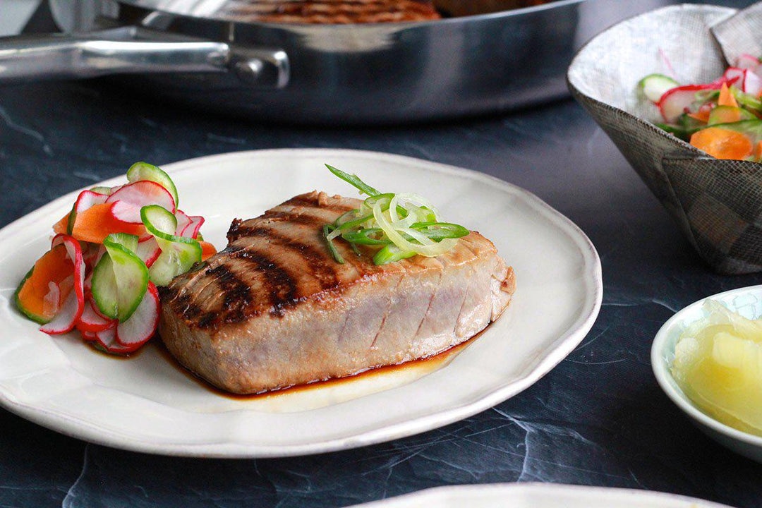 How to Cook Tuna Steak with a Miso Marinade