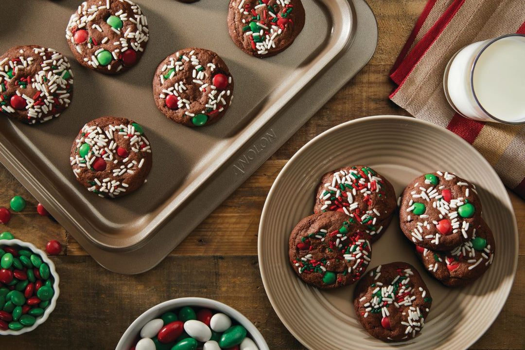 Chocolate Mint Pudding Cookies