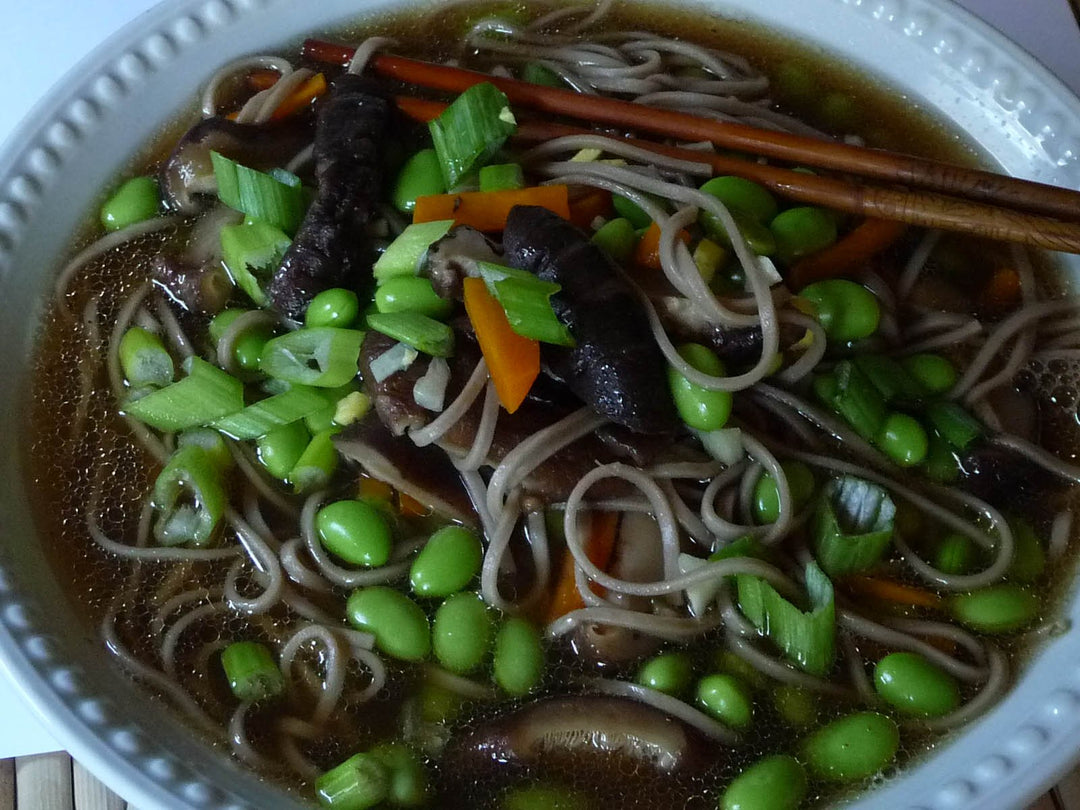 Soba Noodle Hot Pot with Vegetables