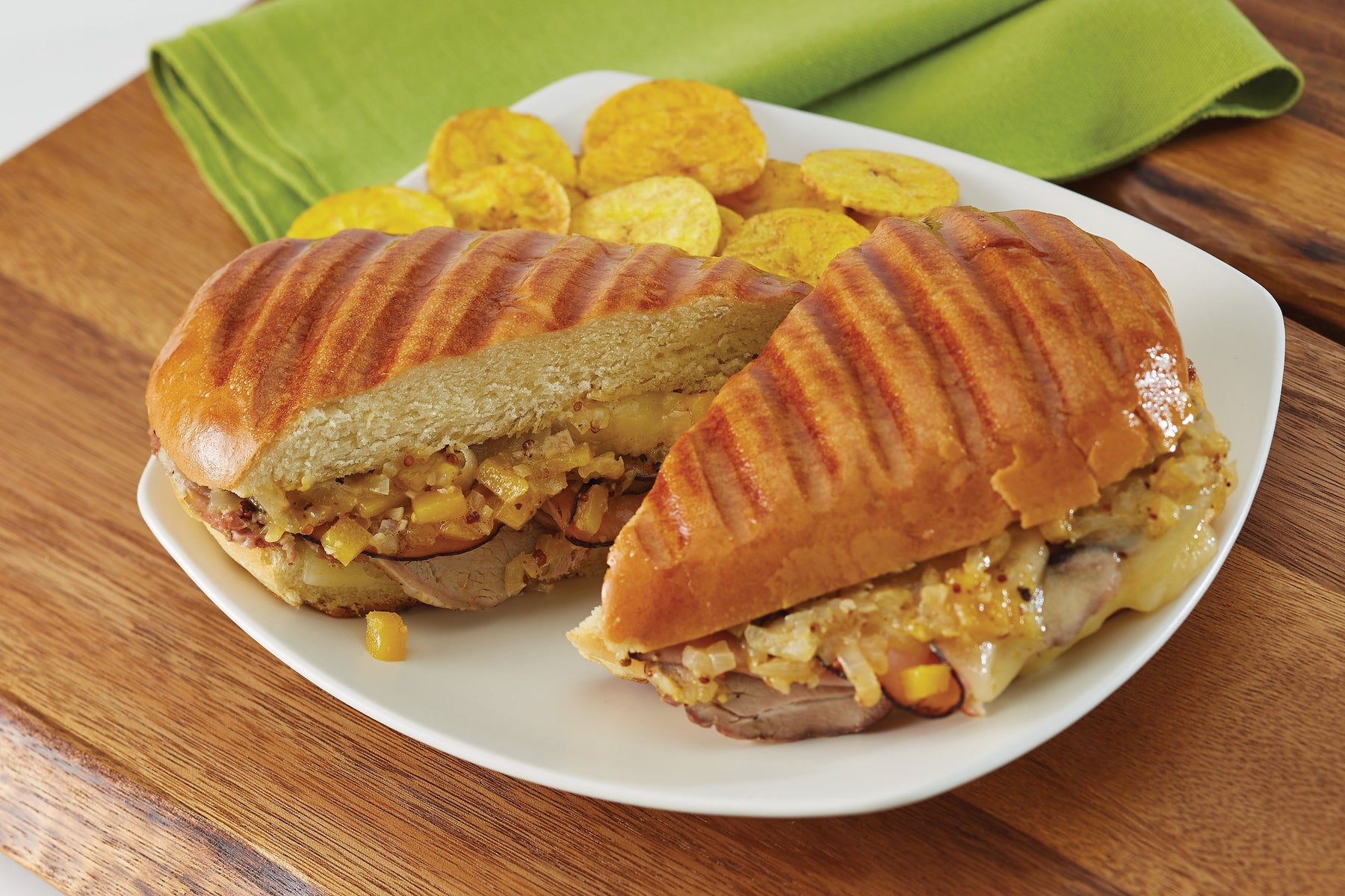 South Beach Medianoche with Mango-Mustard Chutney