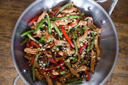 Spicy Garlic Pork Stir Fry