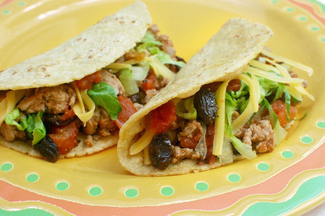 Turkey Picadillo Tacos