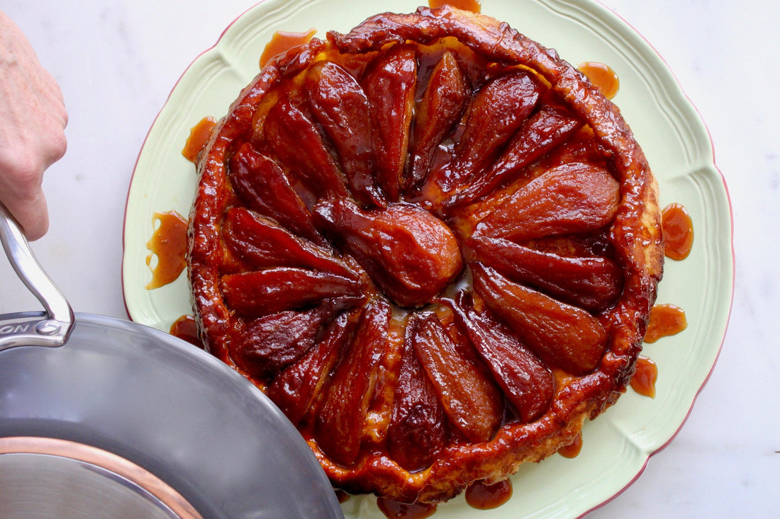 Cardamom Pear Tarte Tatin