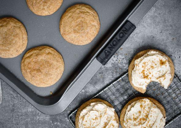 Soft Batch Brown Butter Snickerdoodle Cookies