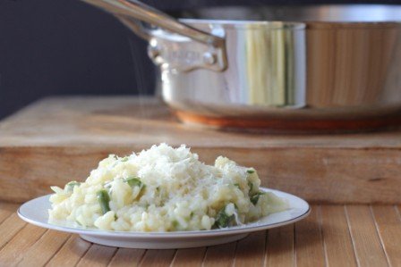 Asparagus and Saffron Risotto