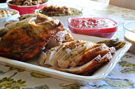 Oven Roasted Sage Turkey with Brown Butter Sage Gravy