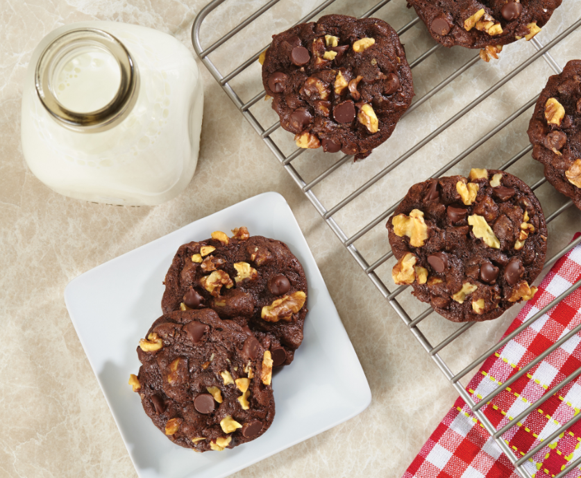 Double Chocolate Chip Cookies