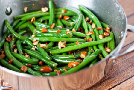 Brown Butter Green Bean Amandine