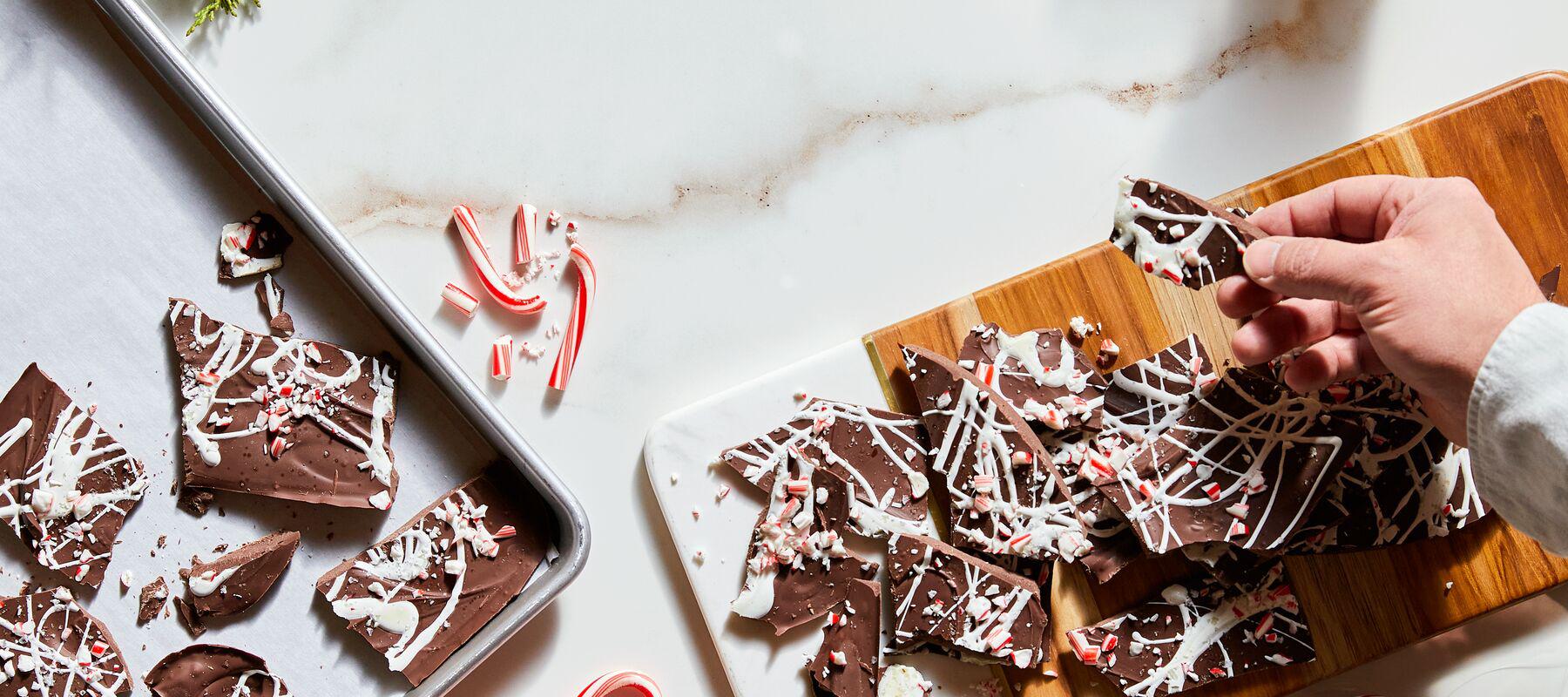 Chocolate Peppermint Bark