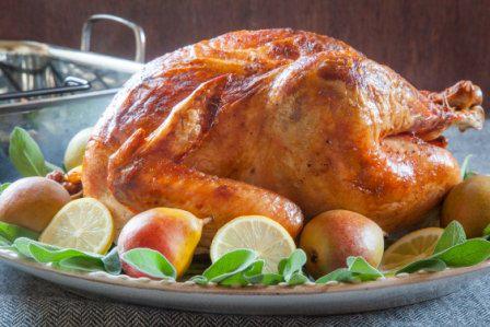 Lemon Dry-Brined Turkey with Sage