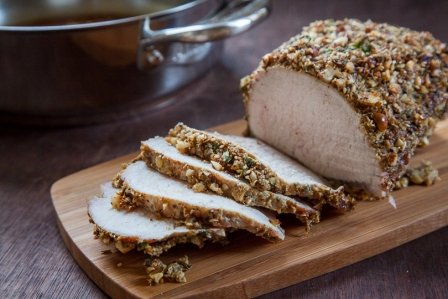 Dukkah Encrusted Pork Loin