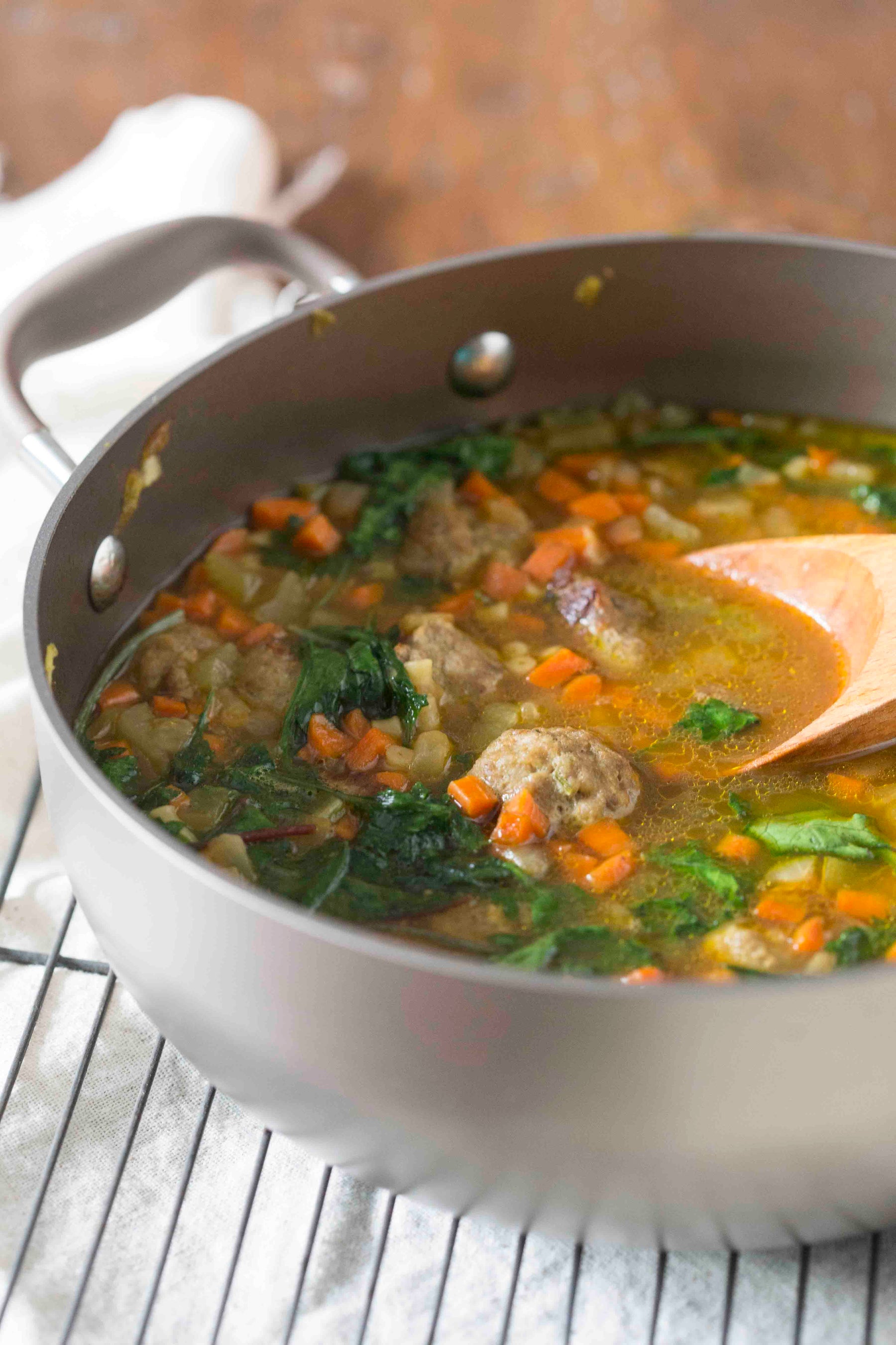 Small-Batch Italian Wedding Soup