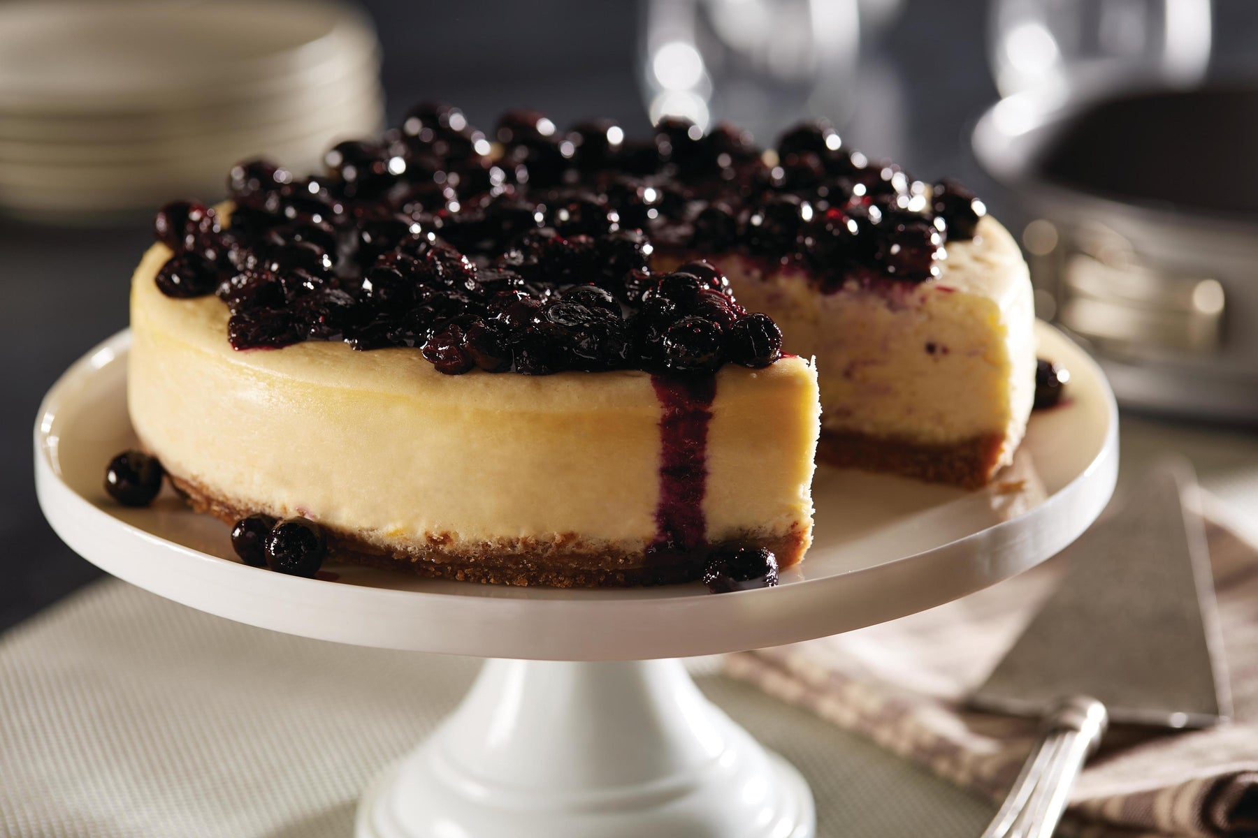 Lemon Blueberry Cheesecake