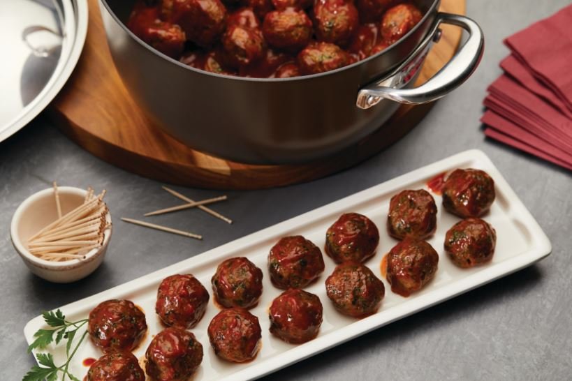 Bourbon BBQ Meatballs