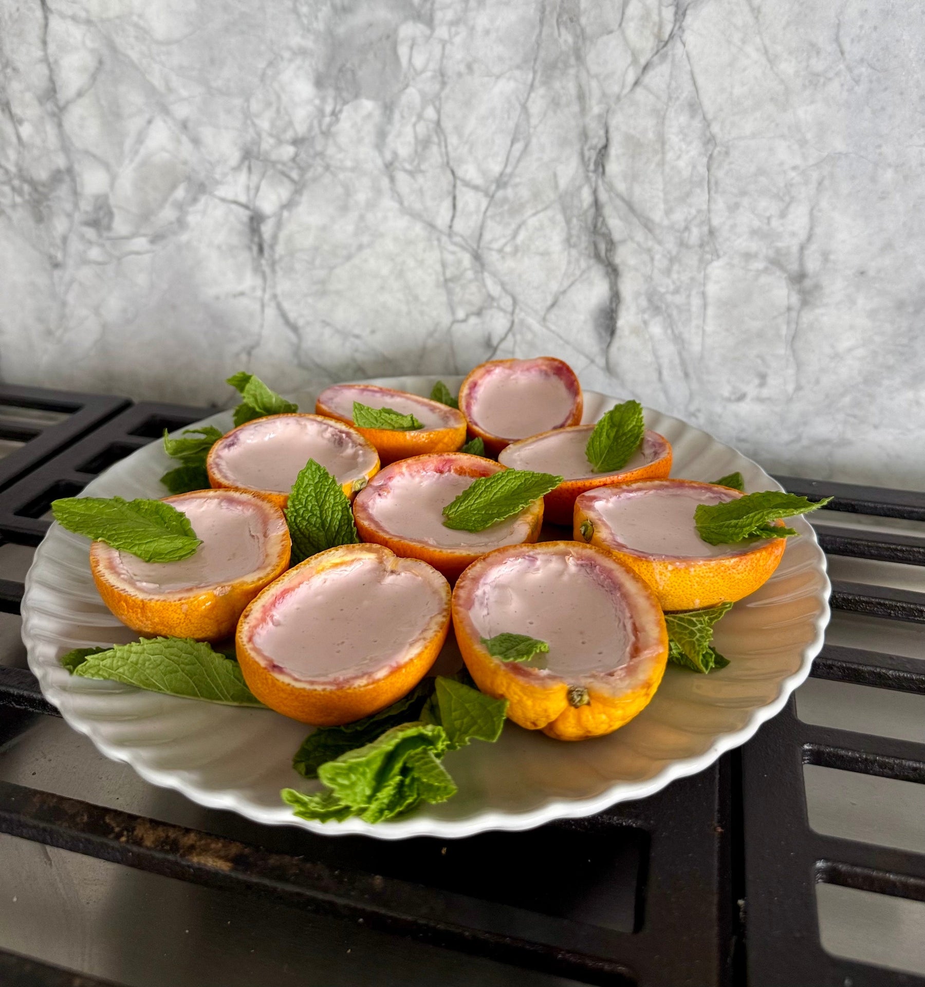 Blood Orange Posset