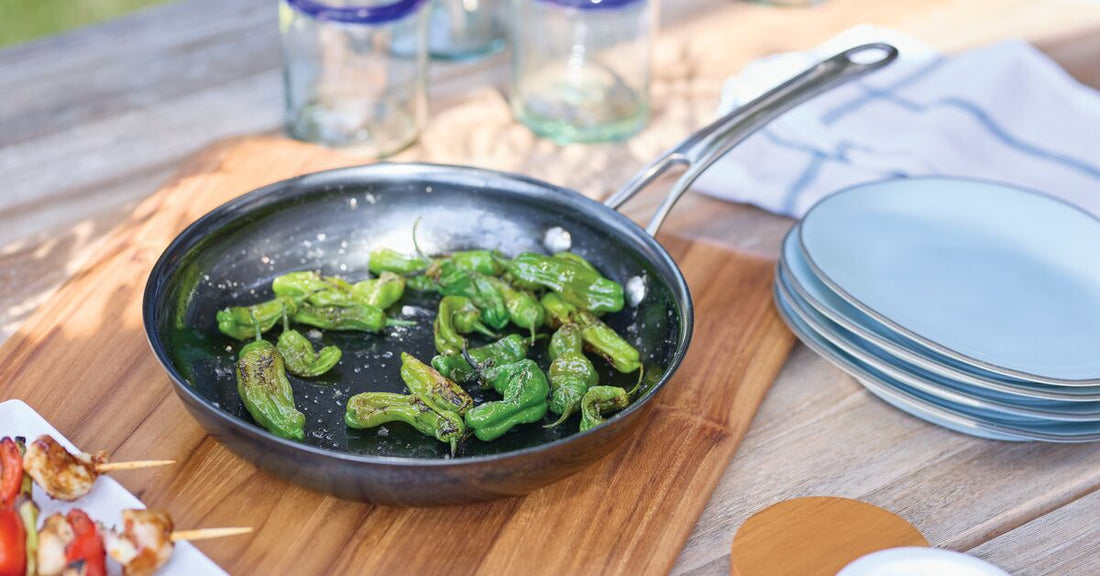 Blistered Shishito Peppers