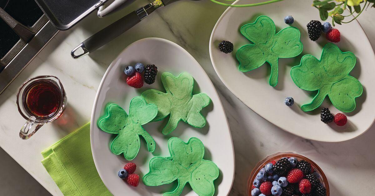 Shamrock Pancakes