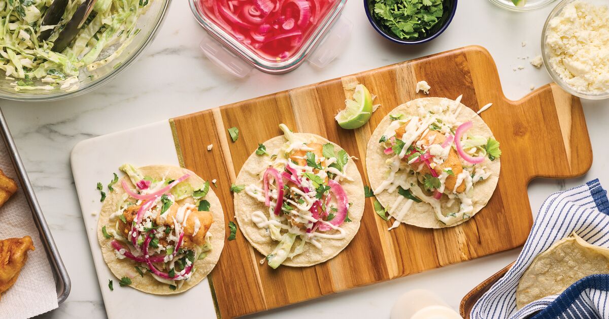 Beer Battered Fish Tacos