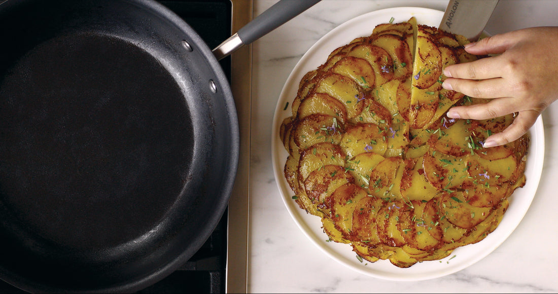 Rosemary, Gruyère and Garlic Potato Galette