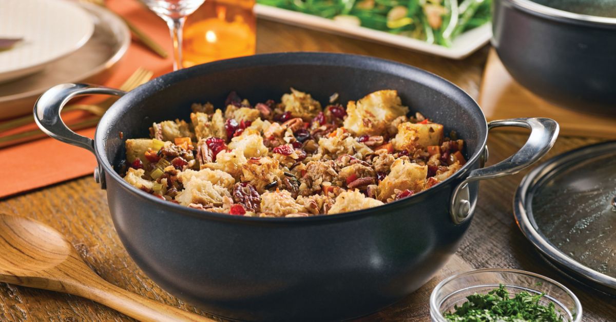 Stovetop Wild Rice Stuffing