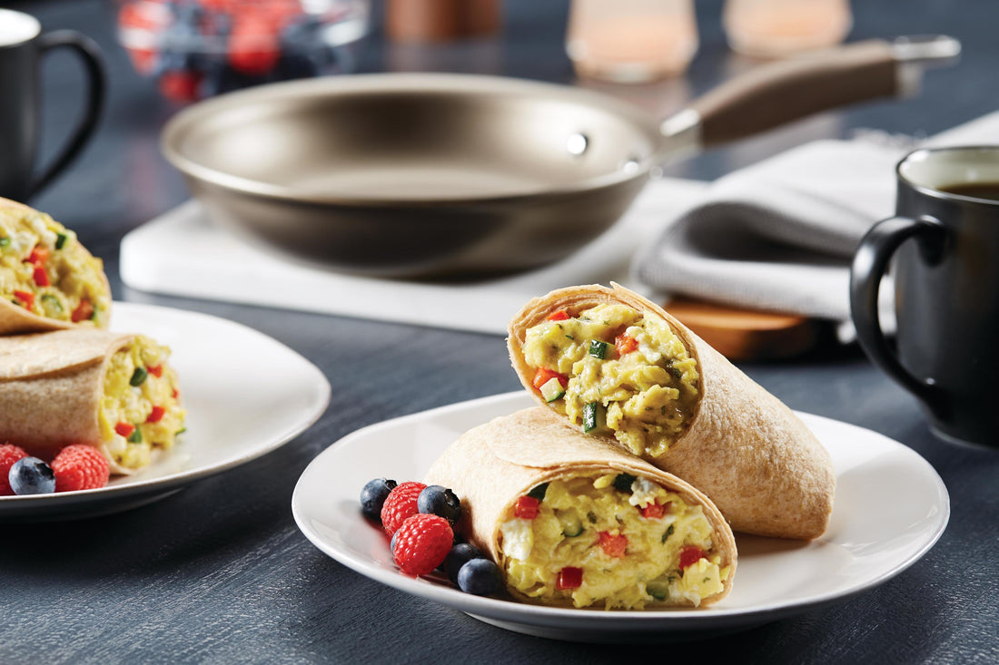 Greek Style Breakfast Wrap