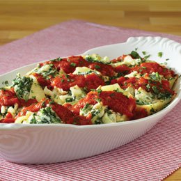 Spinach Ricotta Stuffed Shells