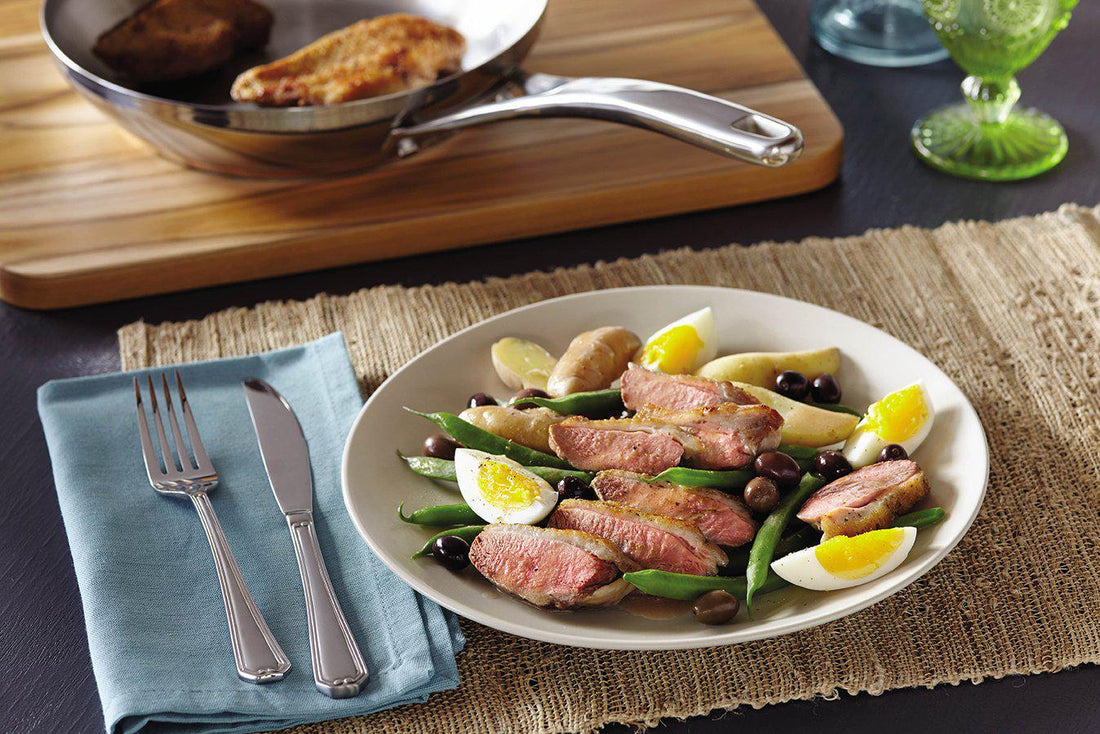 Warm Duck Nicoise