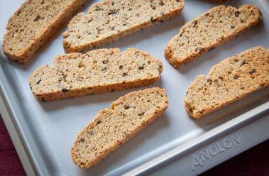 Savory Olive and Rosemary Brown Butter Biscotti