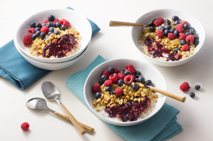 PB & J Breakfast Bowl