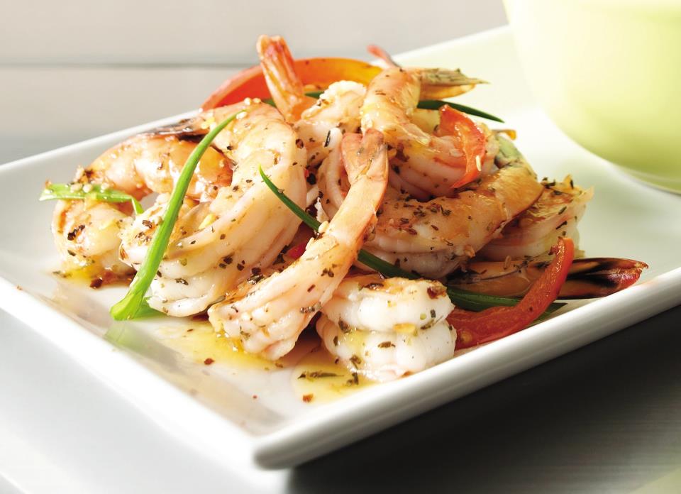 Peppered Garlic Shrimp