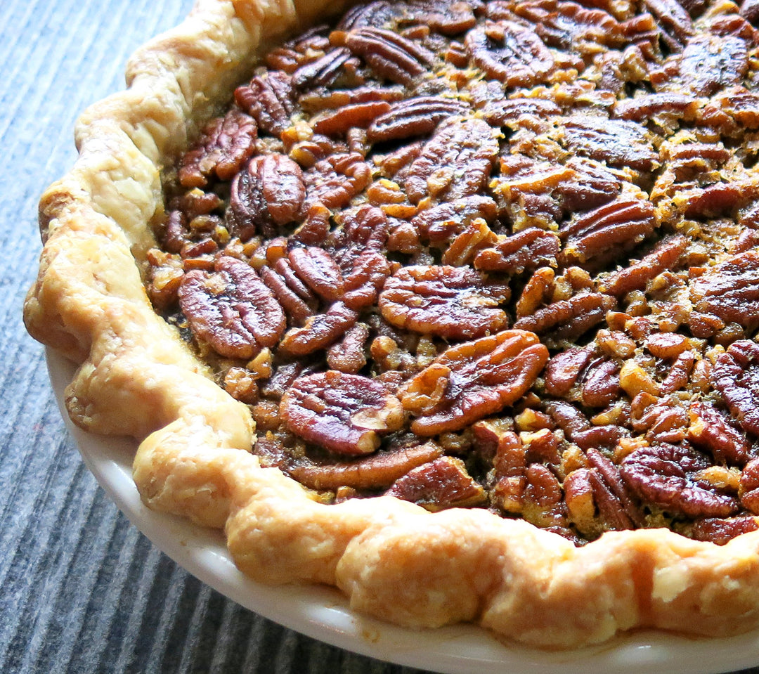 Brown Butter Bourbon Pecan Pie