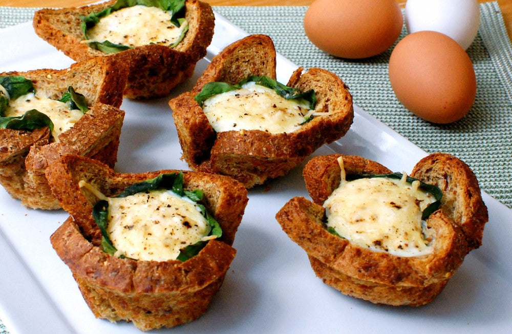 Baked Eggs Florentine