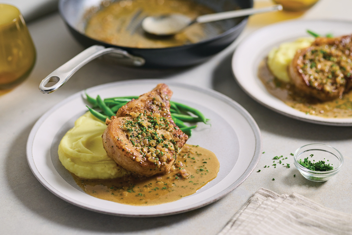 Pork Chops Diane