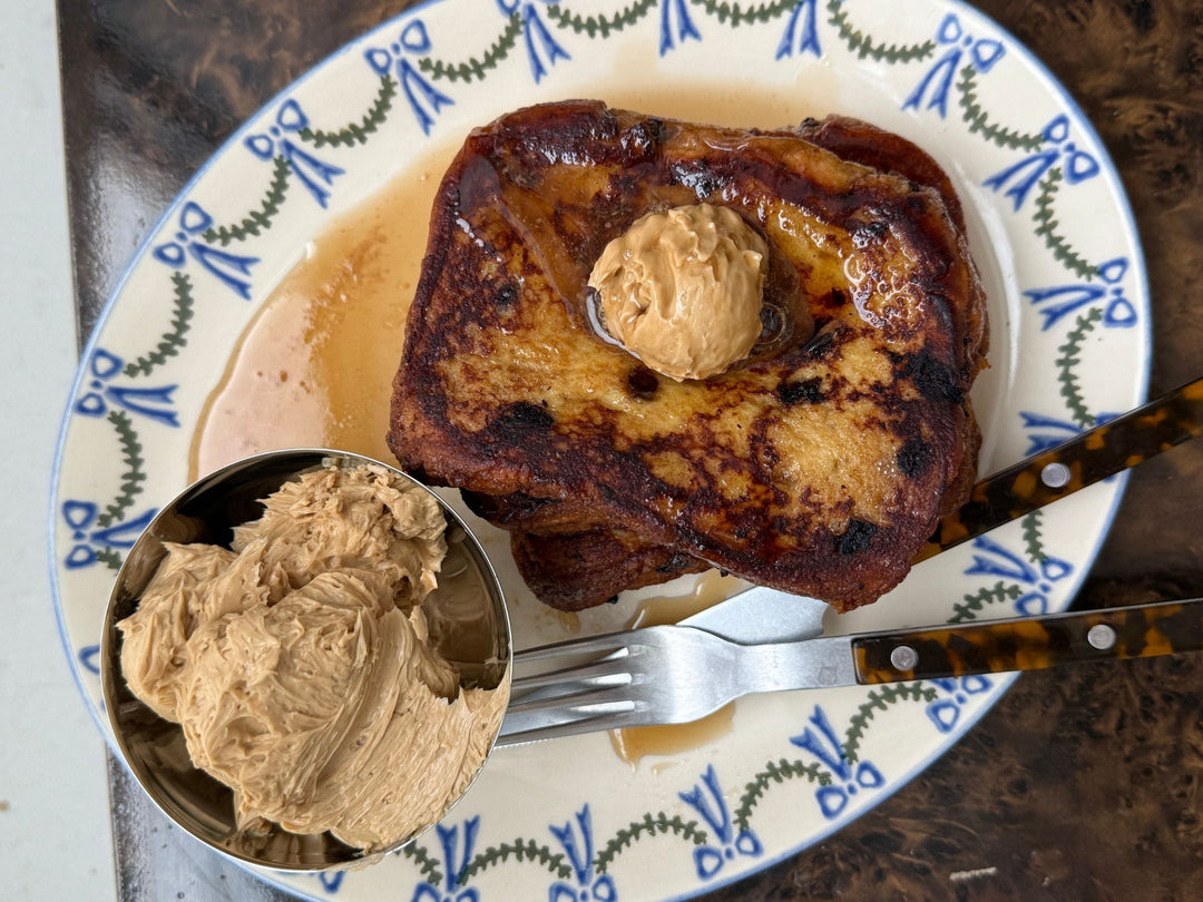 Coffee French Toast with Homemade Coffee Butter
